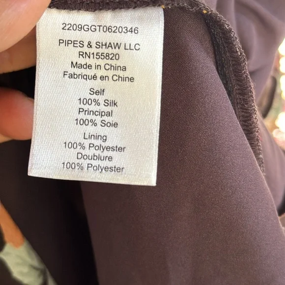 Veronica Beard Hedera Ruched Floral Print Silk. Size 00 - Picture 7 of 7